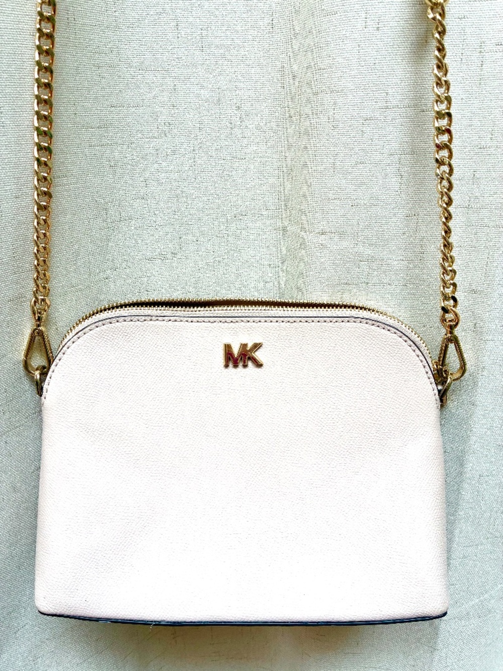 Small MK Crossbody, Pale Mauve / Light Dusty Pink